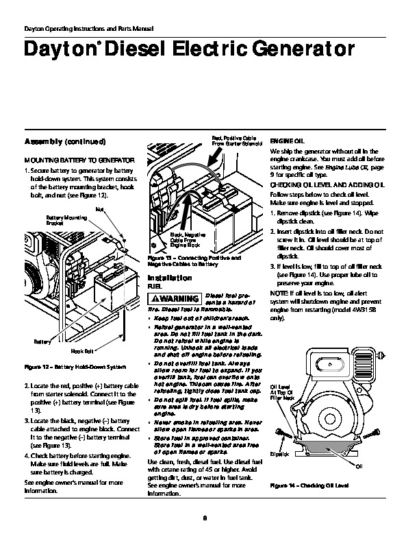 kde6700t diesel generator service manual